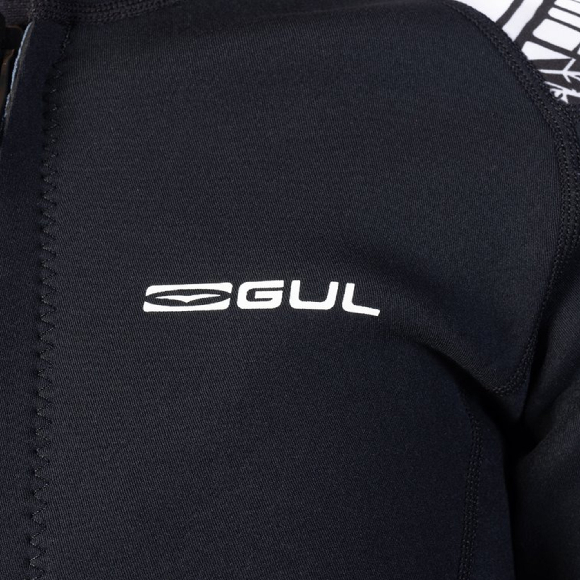 2023 Gul Womens Luna7 Front Zip SUP Wetsuit Jacket LA6301C1 Broken